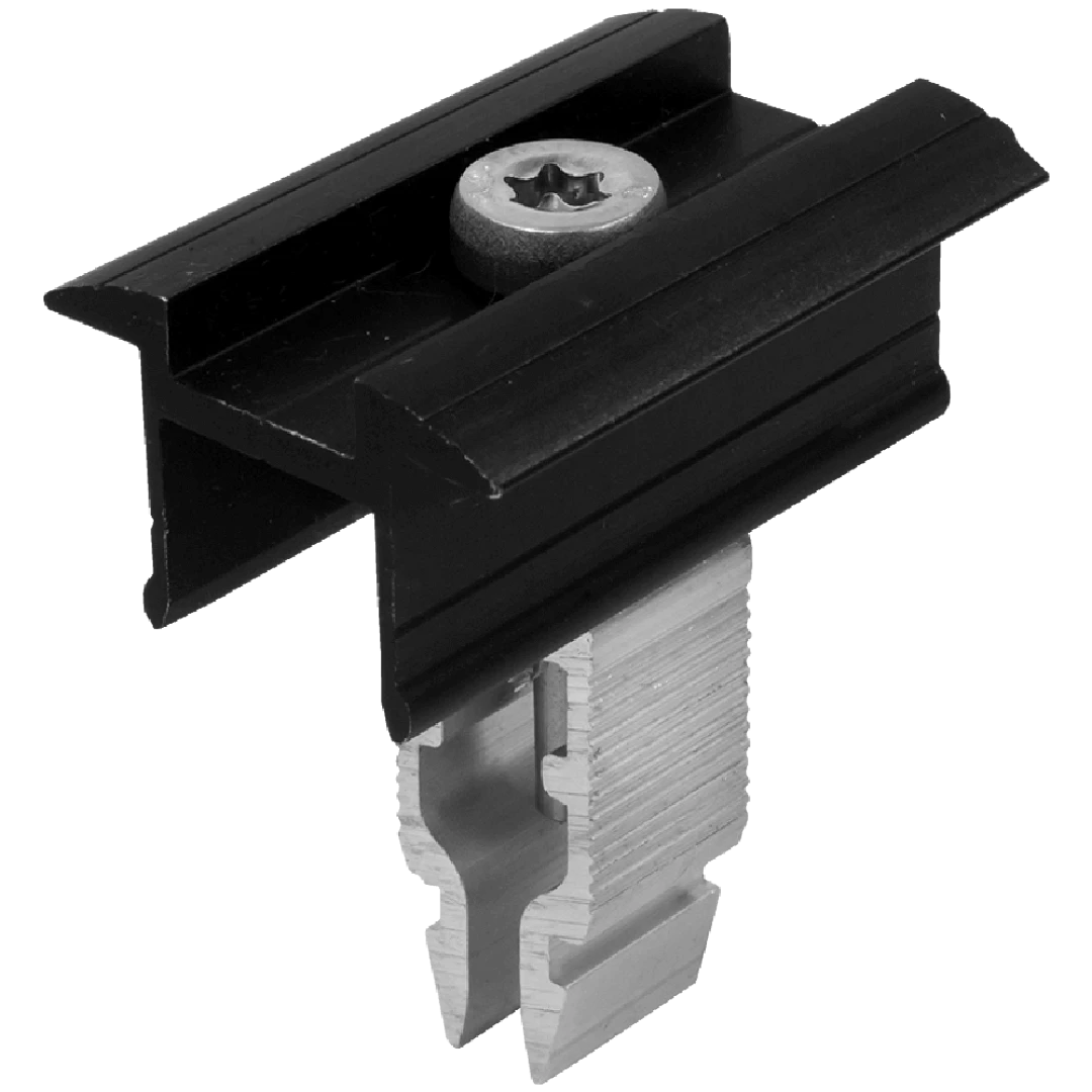 Kép erről: Solfix® Rapid Mittelklemme Set (30-40mm) schwarz